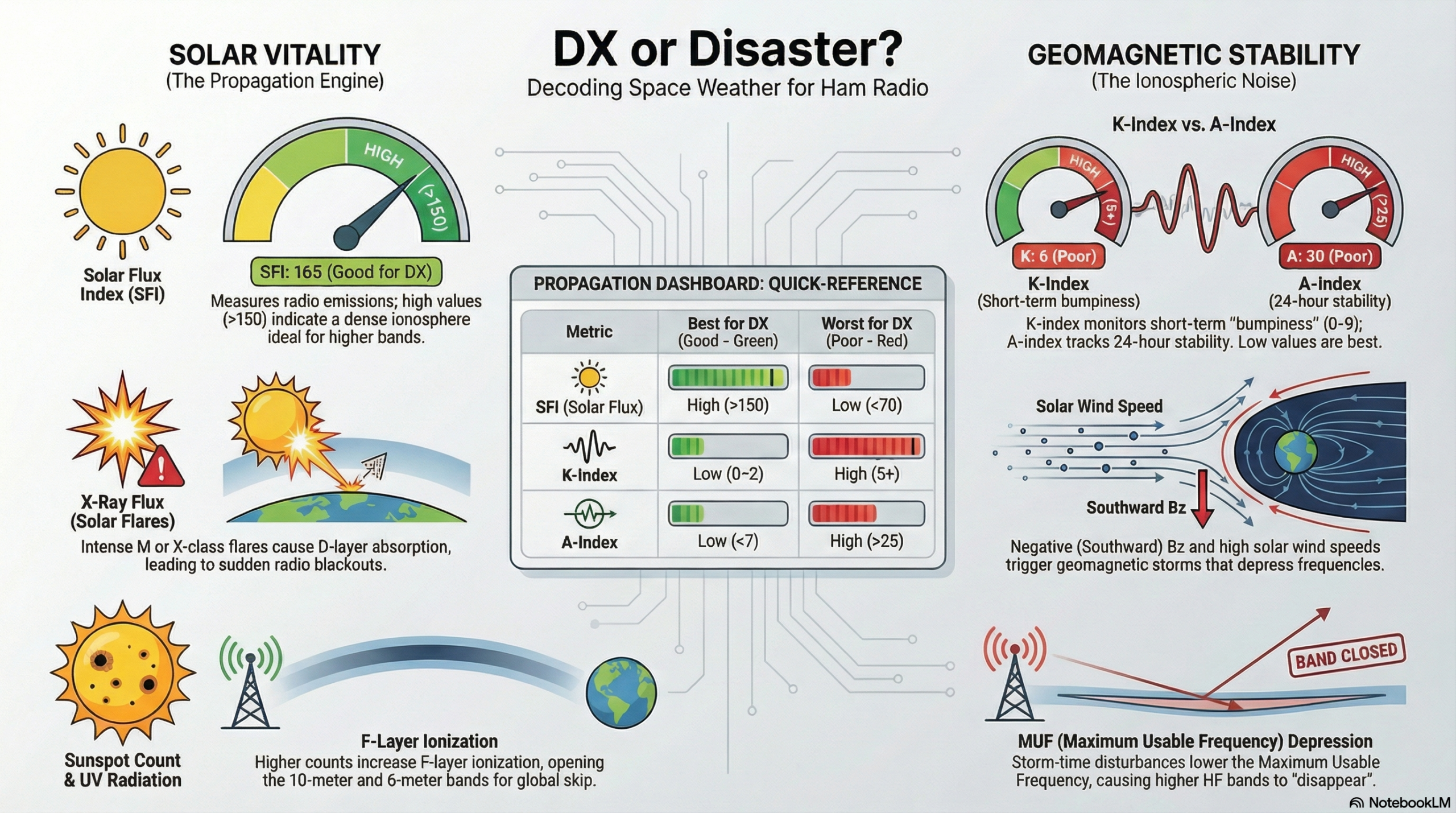 DX or Disaster? Space Weather Quick Reference
